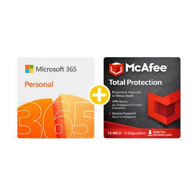 M365 Personal + McAfee