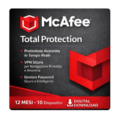 McAfee Total Protection — 10 dispositivi